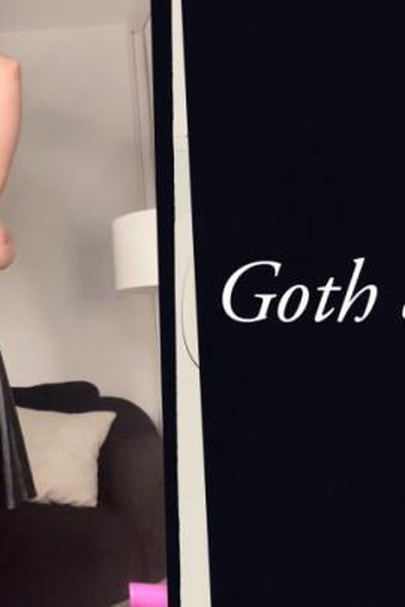 Goth Striptease - Screenshot 1 of 4 - Big Tits