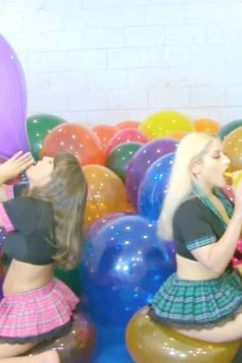 Faith & Galas 80 Balloons Masspop Edit - Screenshot 1 of 4 - Balloon Fetish