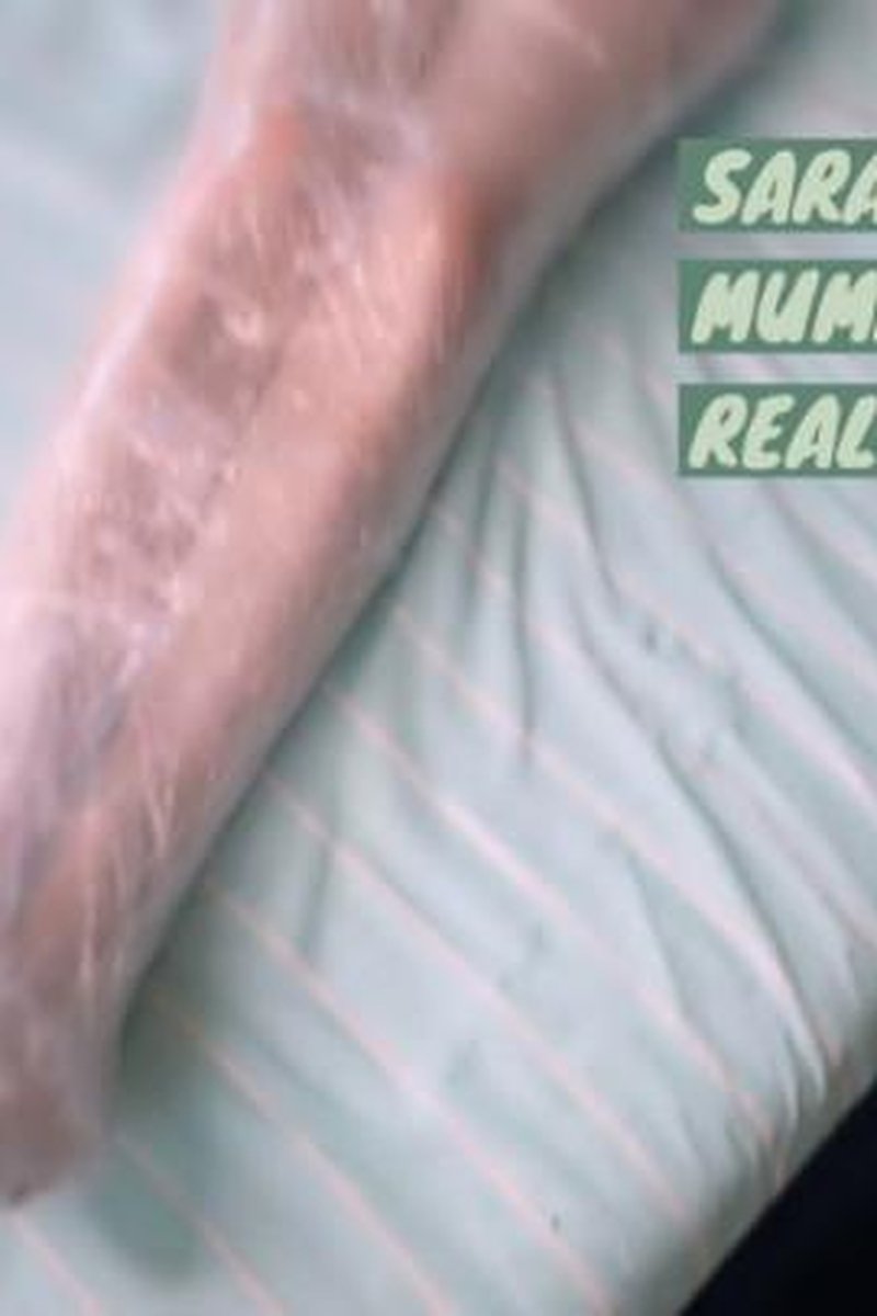 Saran Wrap Mummification - Screenshot 1 of 4 - BDSM