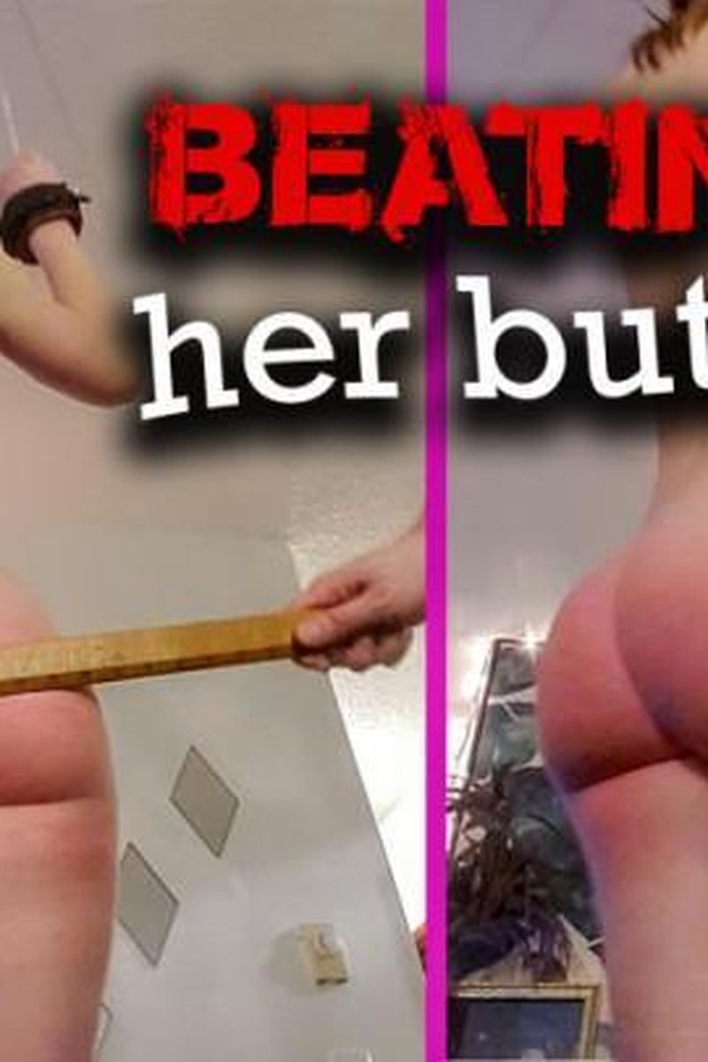 Beating Her Butt For Misbehavior - Screenshot 1 of 4 - Ass Fetish