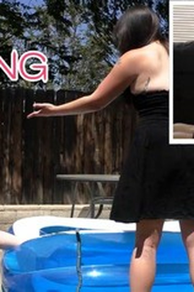 Pool Paddling - Screenshot 1 of 4 - Spanking