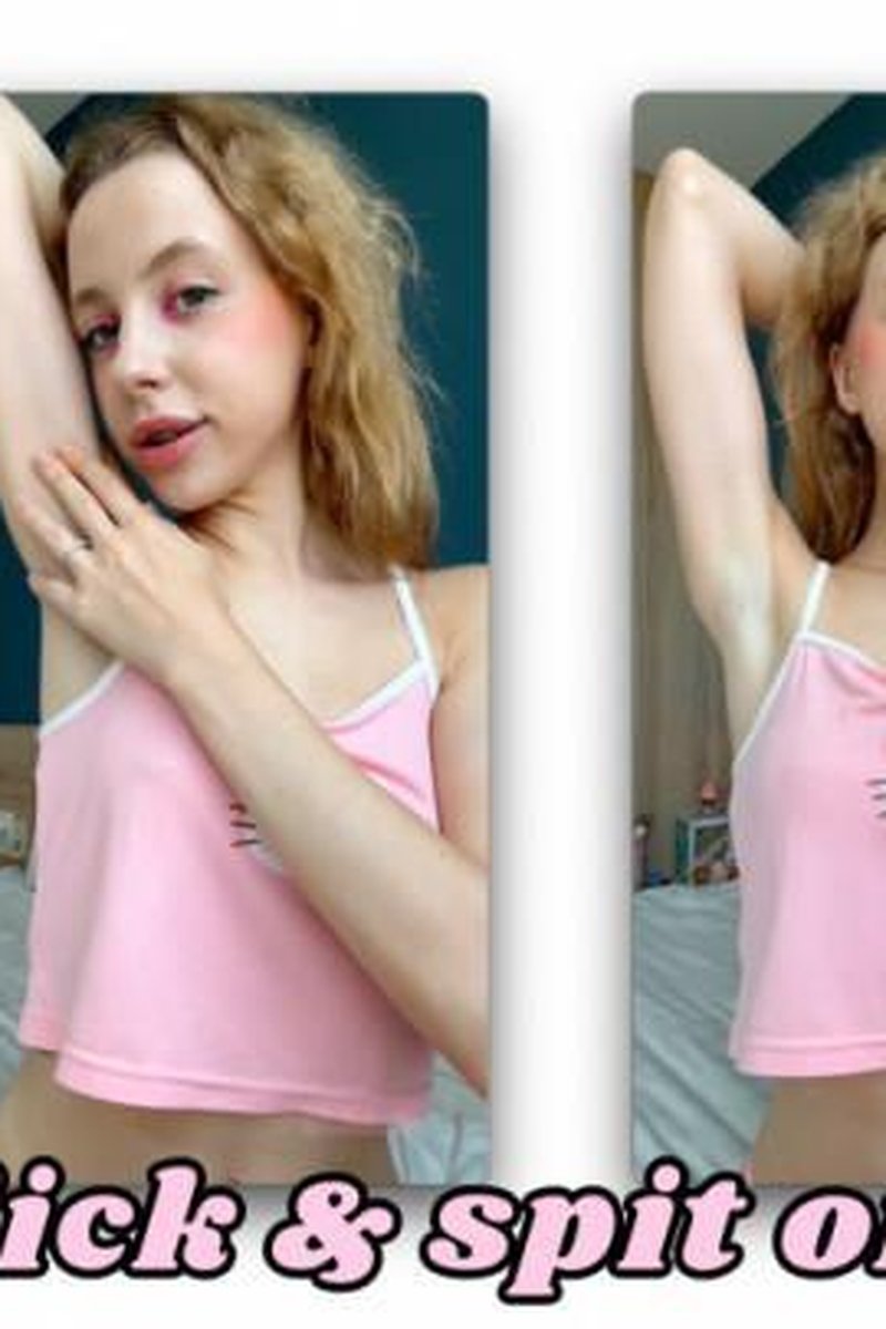 Step-Daddys Girl Drool On Armpits - Screenshot 1 of 4 - Armpit Fetish