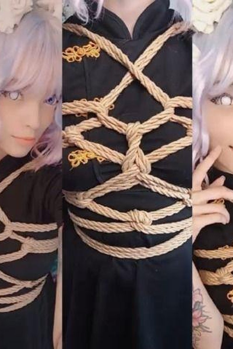 Shibari Tutorial # 4 - Screenshot 1 of 4 - BDSM