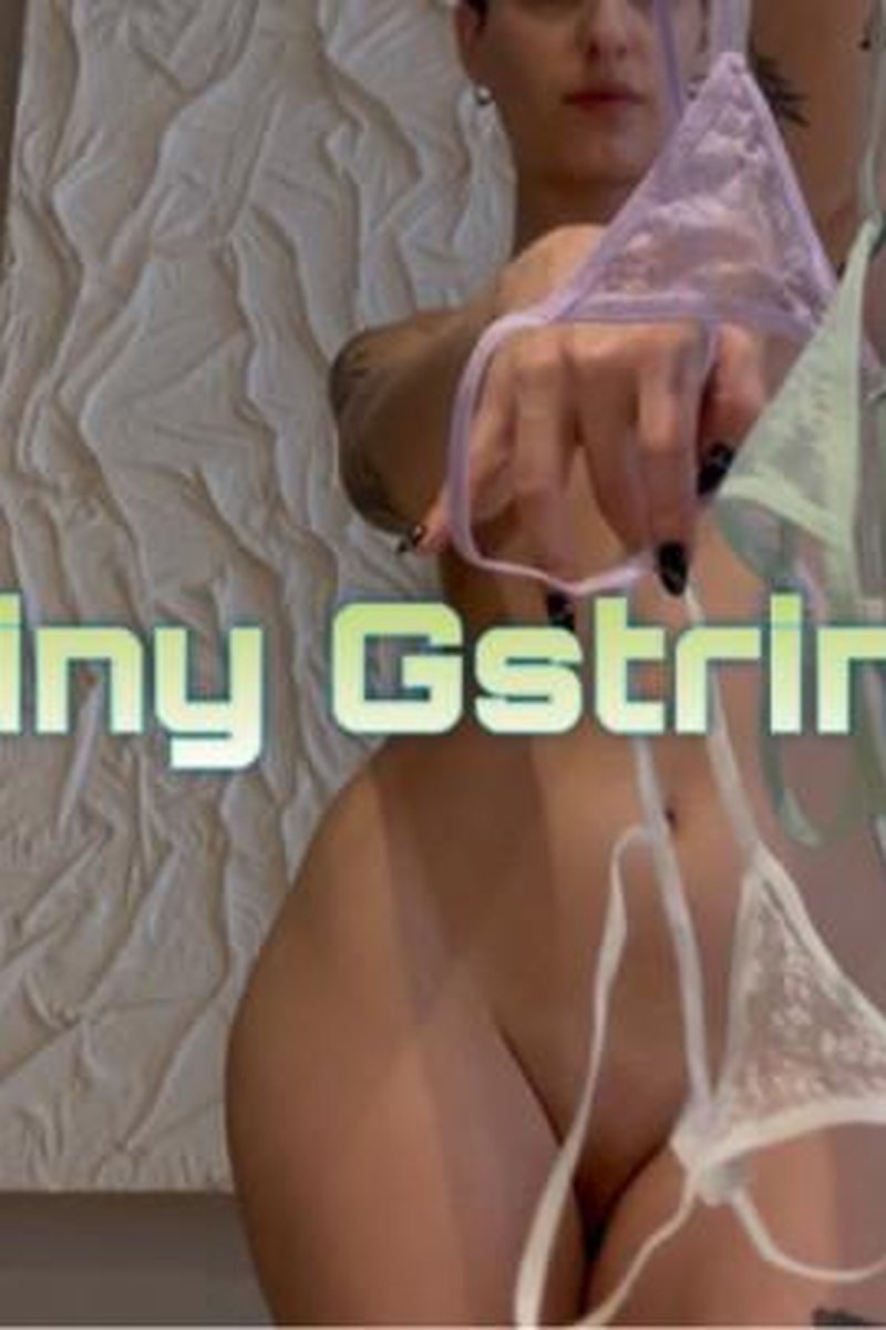 Most Tiny G\-String Haul - Screenshot 1 of 4 - Ass Worship