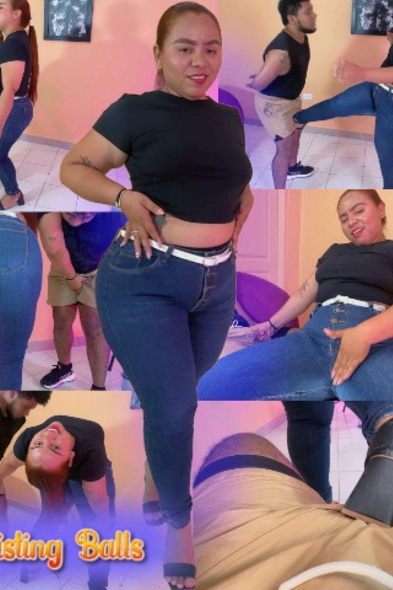Ballbusting Session - Squeezing & Twisting Balls - Screenshot 1 of 4 - Backbends