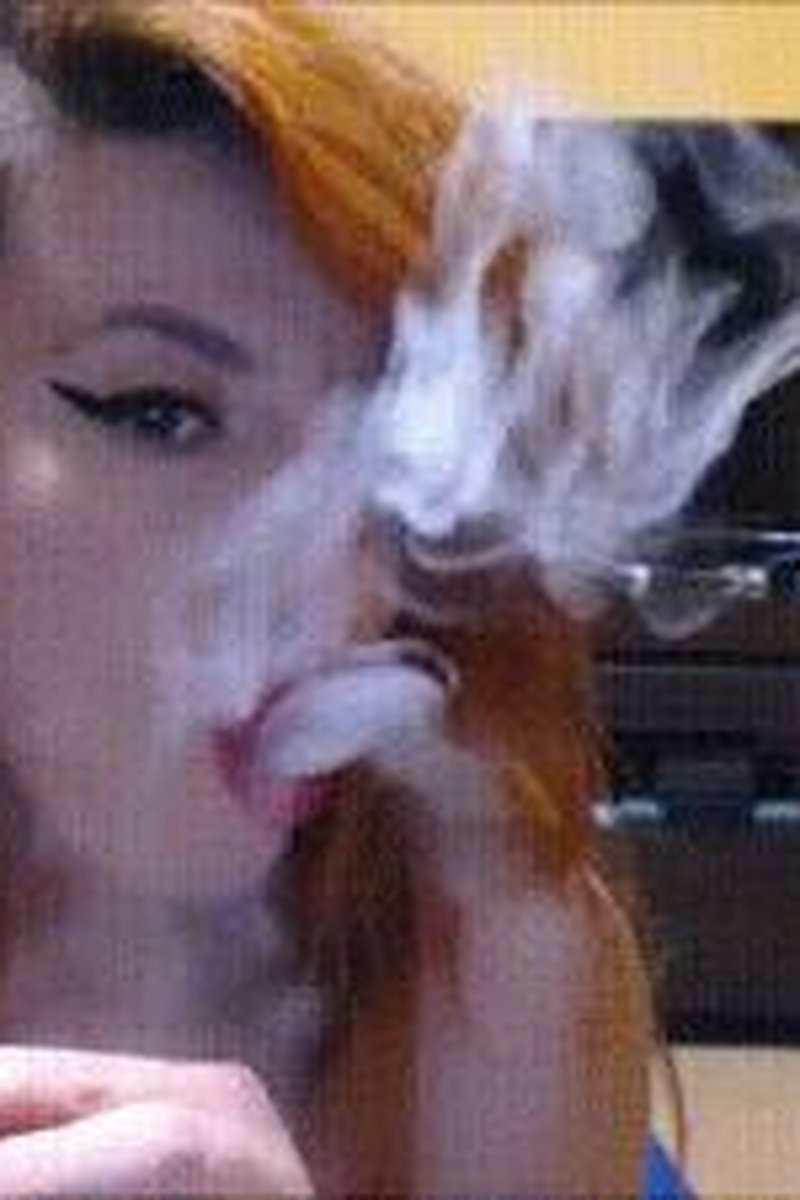 Stroke It While I Sensually Vape - Screenshot 1 of 4 - Big Tits