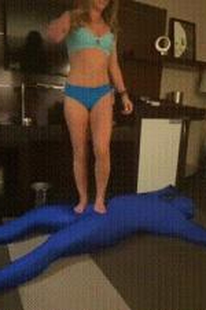 Morph Suit Body Trample - Screenshot 1 of 4 - Cock Trample