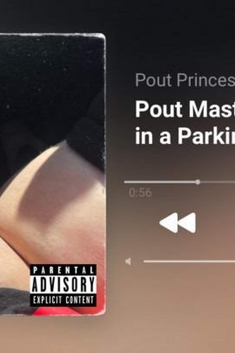 Pout Masturbates In A Parking Lot - Screenshot 1 of 4 - BBW