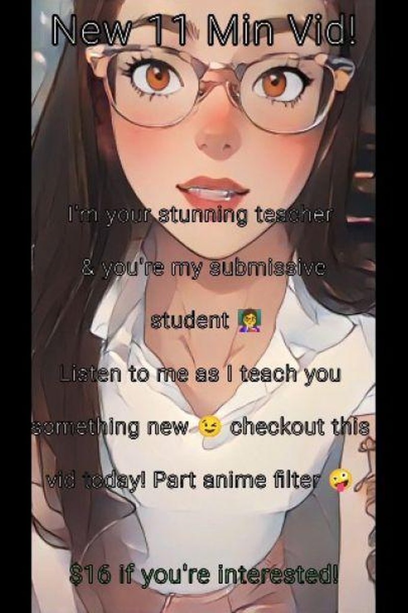 Cute Anime Teacher Guides Your Cock - Screenshot 1 of 4 - Asian