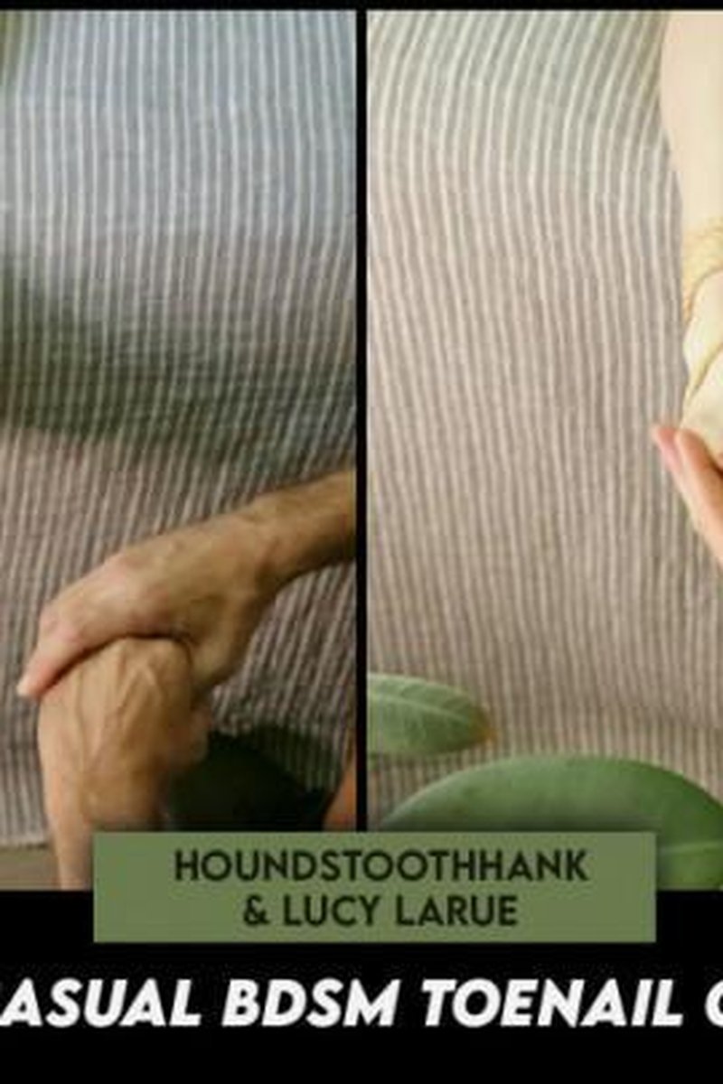 Rope Bondage Casual BDSM Toenail Clipping Session - Screenshot 1 of 4 - Age Difference