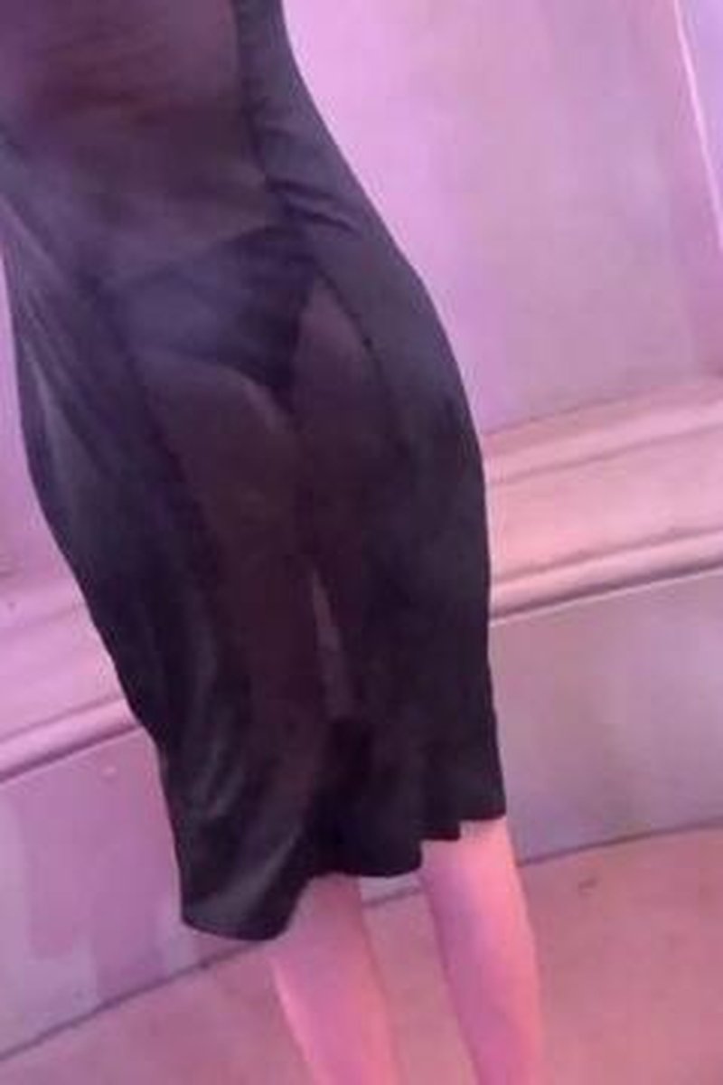 Slut In A See Through Dress - Screenshot 1 of 4 - Amateur
