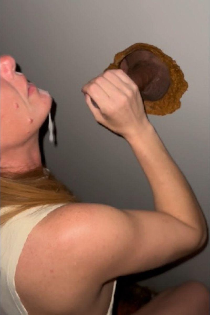 First Time Working A Gloryhole - Screenshot 1 of 4 - BBC