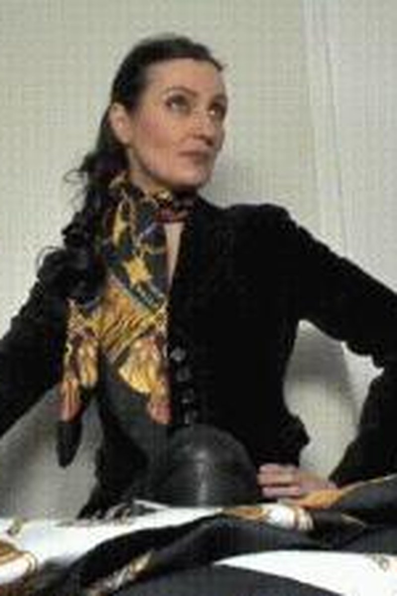 Classic Silk Scarves Tied At The Neck - Screenshot 1 of 4 - Babes