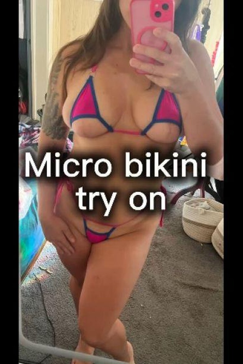 Micro Bikini Try On - Screenshot 1 of 4 - Bikinifetish