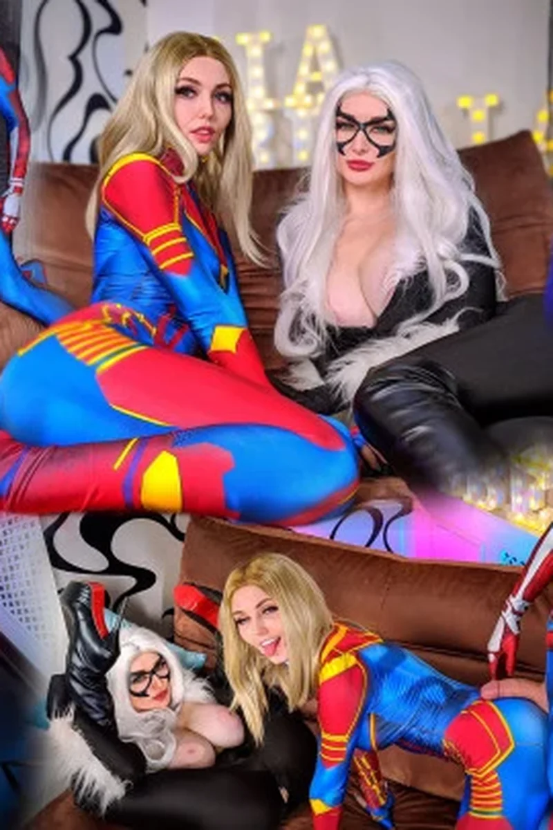 Spidey Shoots All His Web on Huge Tits - Screenshot 1 of 4 - Cosplay