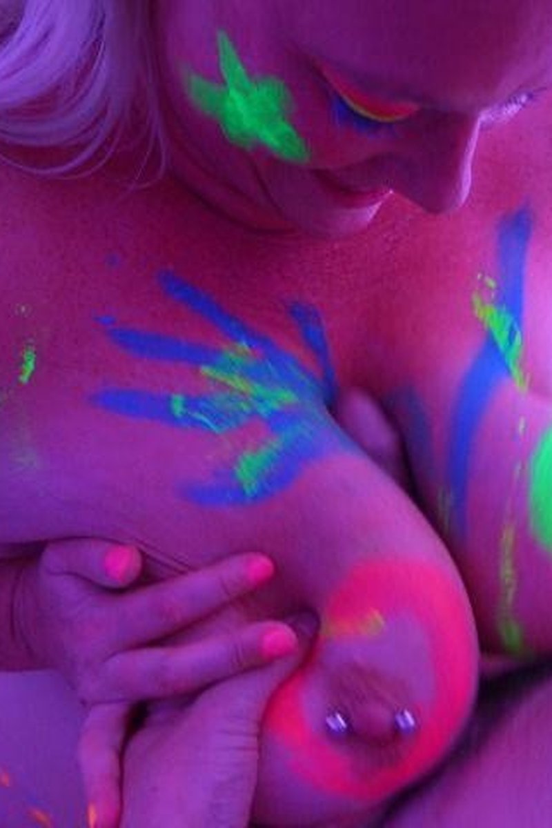 Blacklight Beauty Cameron Skye Creampie - Screenshot 1 of 4 - BBW