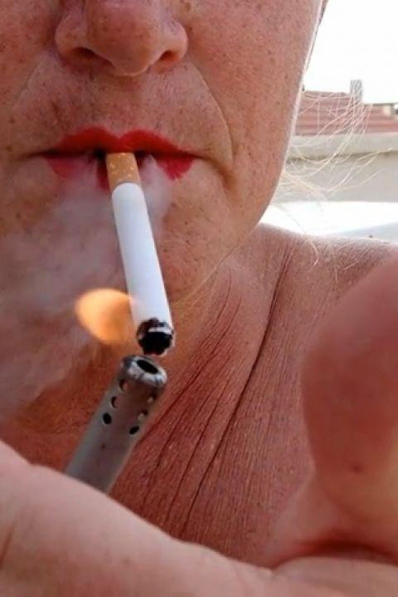 Smoking MILF - Screenshot 1 of 4 - Big Tits