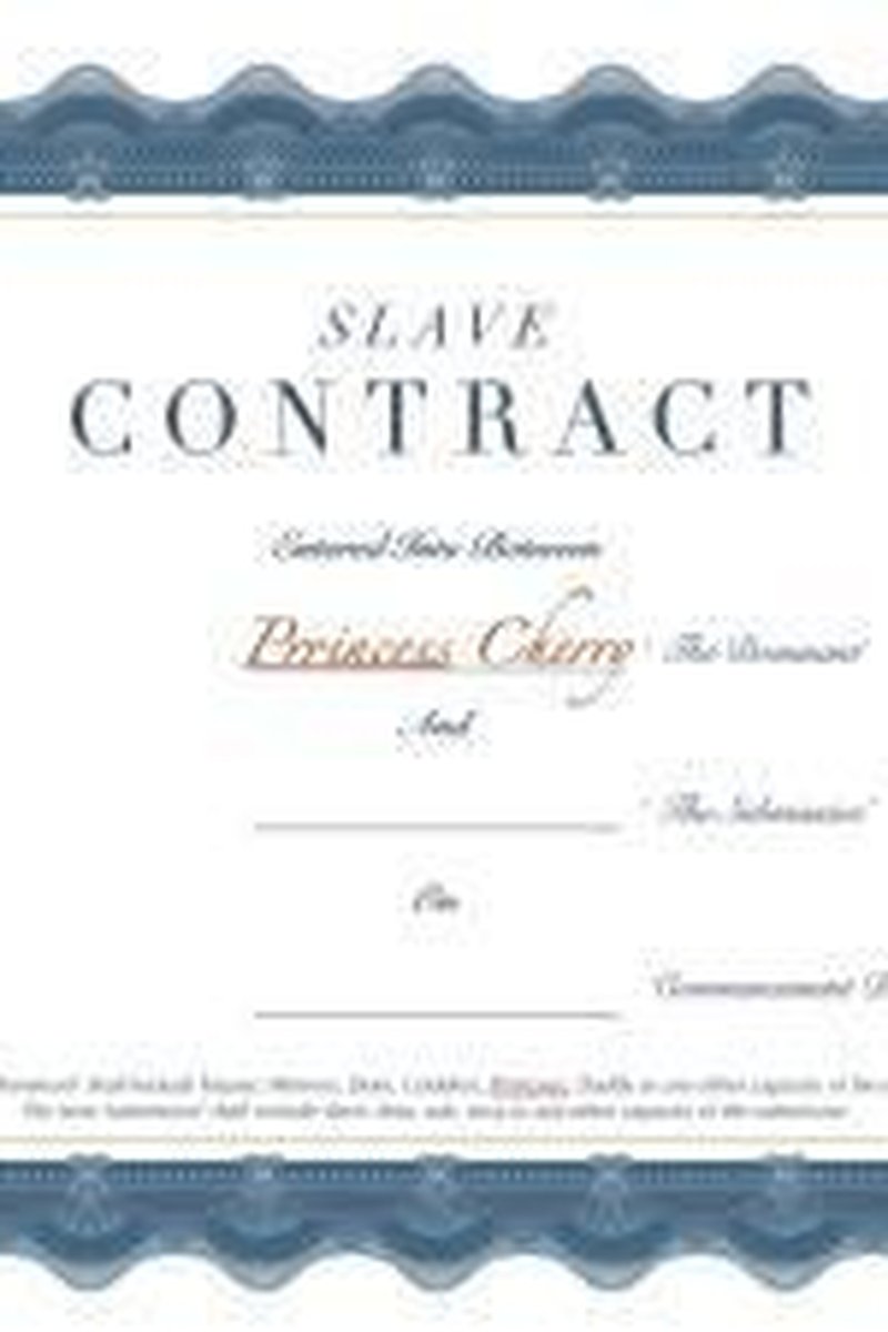 Slave Contract With Prrincess Cherry - Screenshot 1 of 4 - Captive
