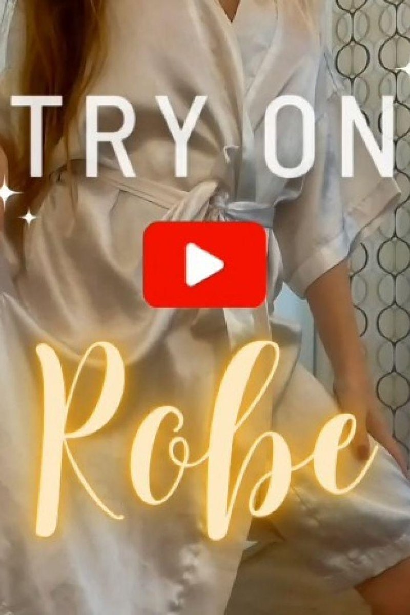 Cozy & Silky Robe Try On Leverageurassets 34 Sfw - Screenshot 1 of 4 - Babes