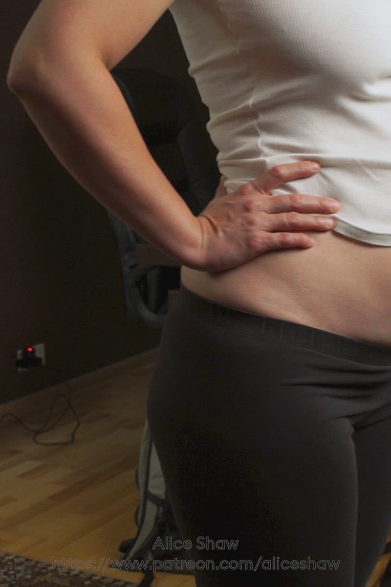 Leggins And Tight Top - Screenshot 1 of 4 - Bloated