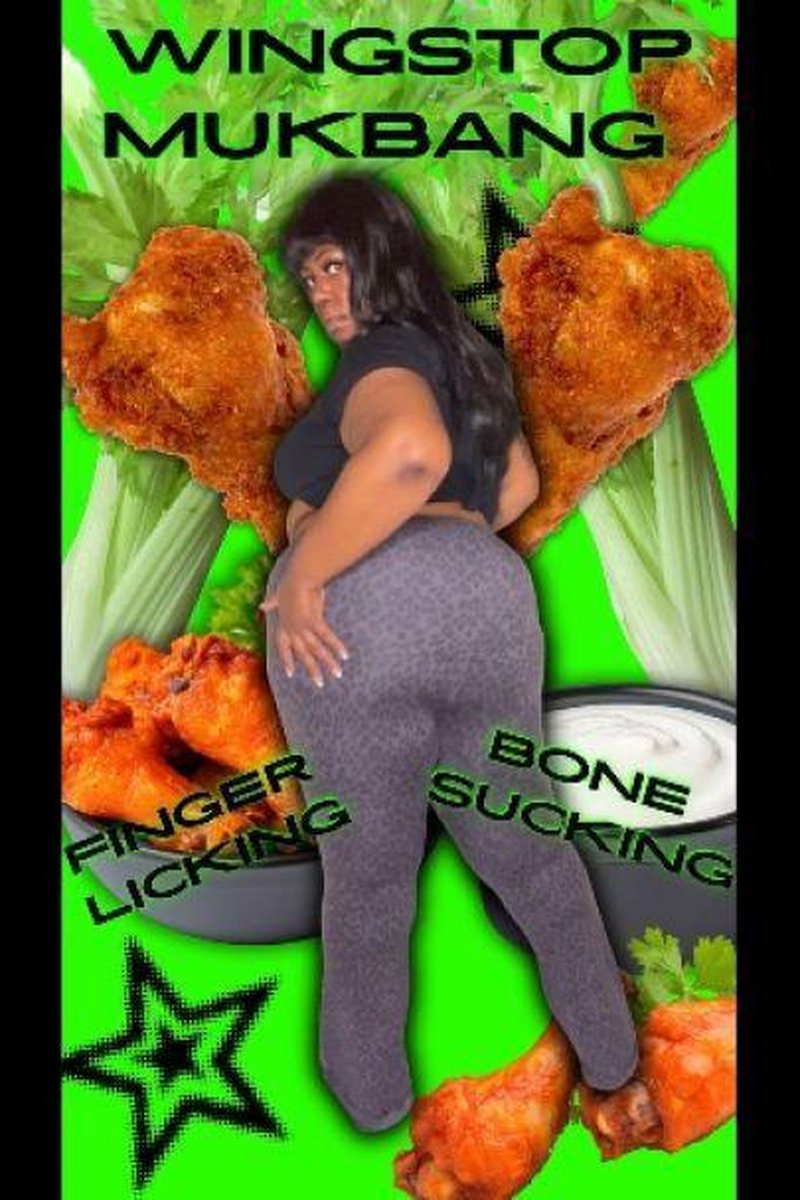 Wingstop Mukbang With Curvy Texas Goddess - Screenshot 1 of 4 - BBW
