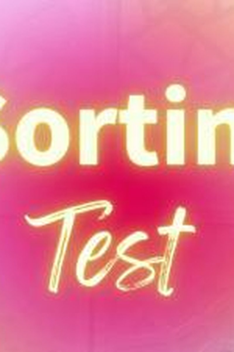 The Sorting Test - Screenshot 1 of 4 - Captive