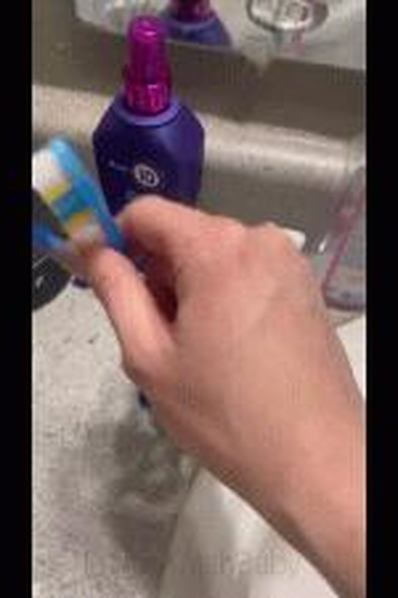 Toothbrush Toe Prank - Screenshot 1 of 4 - Bratty Goddess-bratty Princess