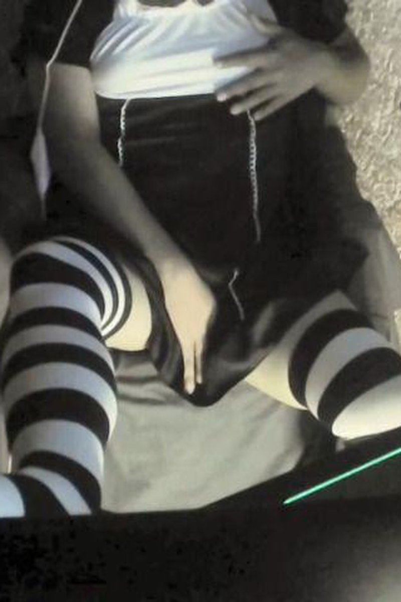 Femboy Jerking Off//Top View - Screenshot 1 of 4 - Foot Fetish