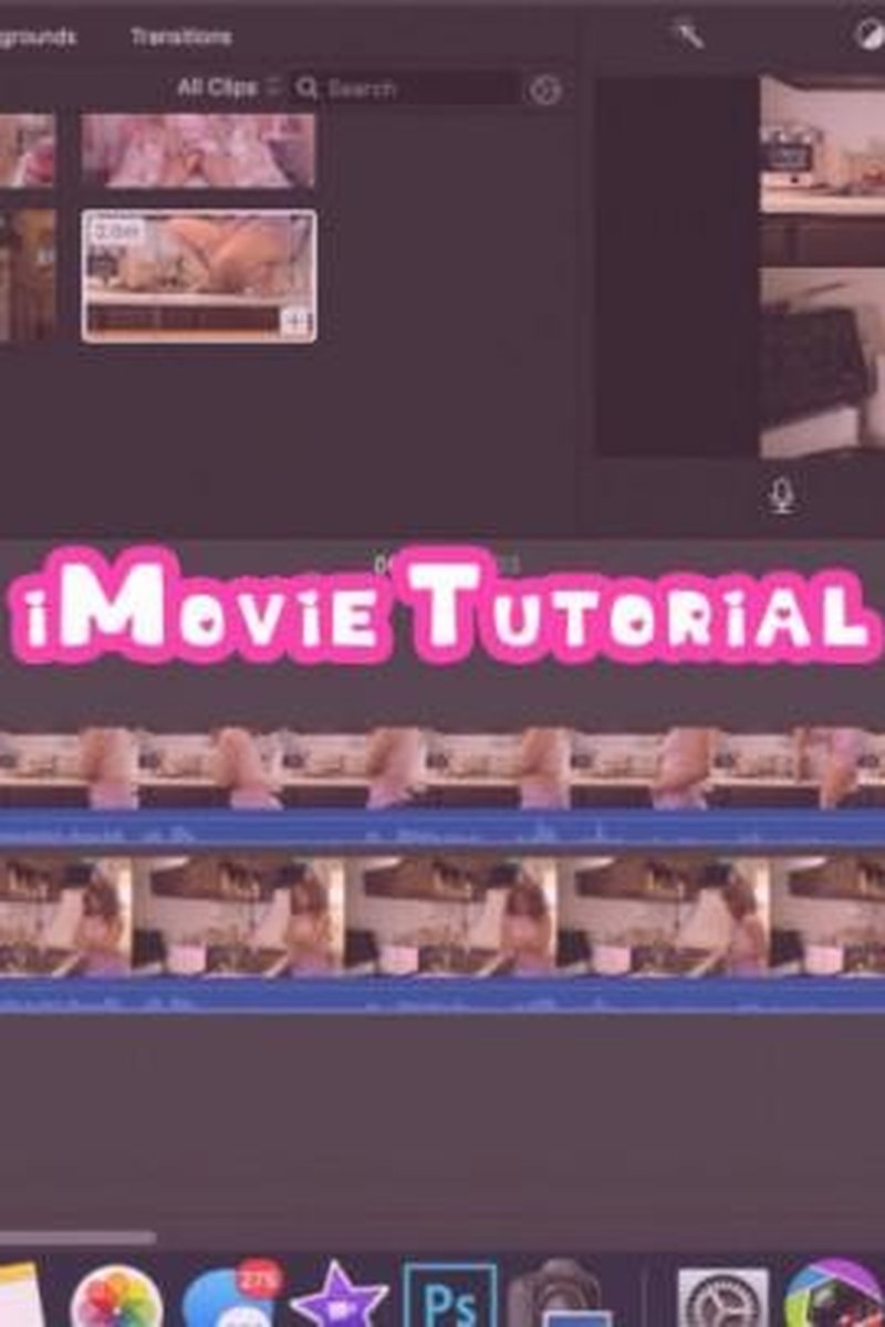 Imovie Tutorial - Screenshot 1 of 4 - Modelesque