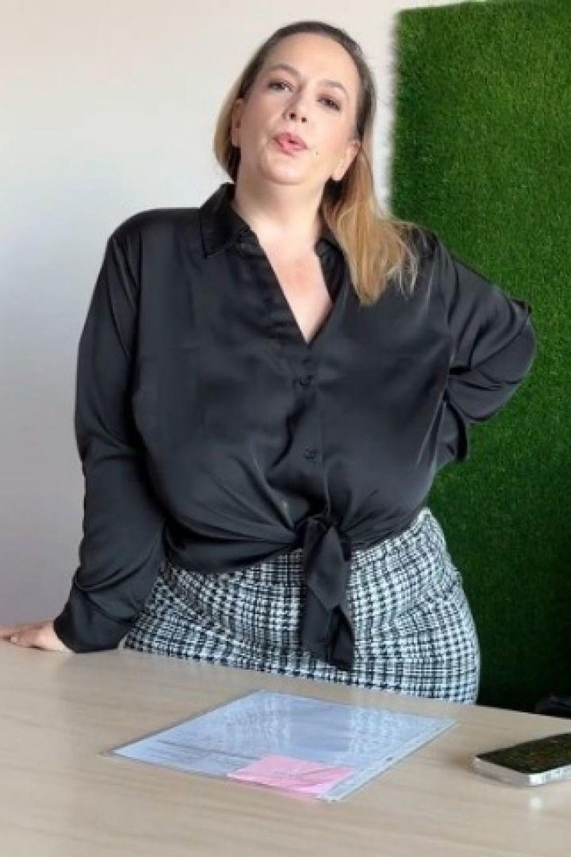 HR Is On To Your Little Dick - Screenshot 1 of 4 - BBW