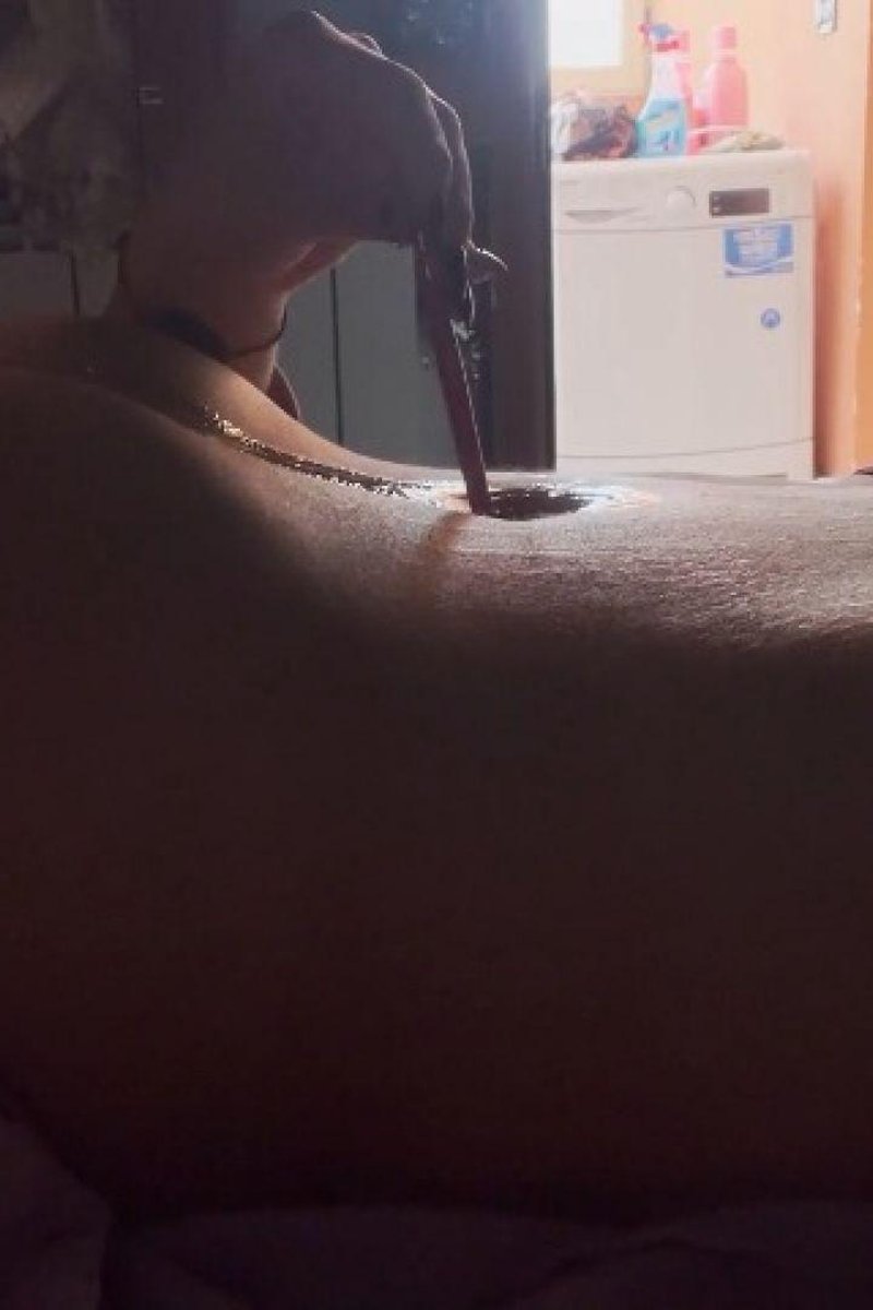 Poking So Deep - Screenshot 1 of 4 - Belly Fetish