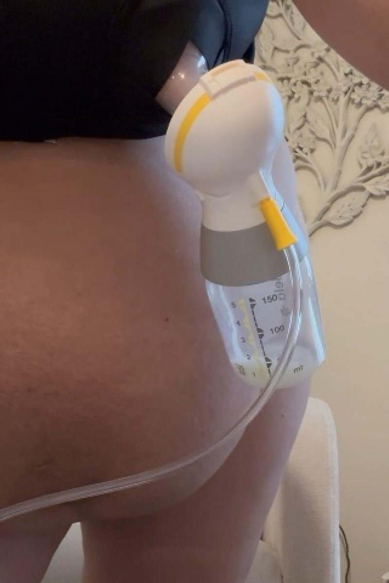First Pumping Session - Screenshot 1 of 4 - Belly Fetish