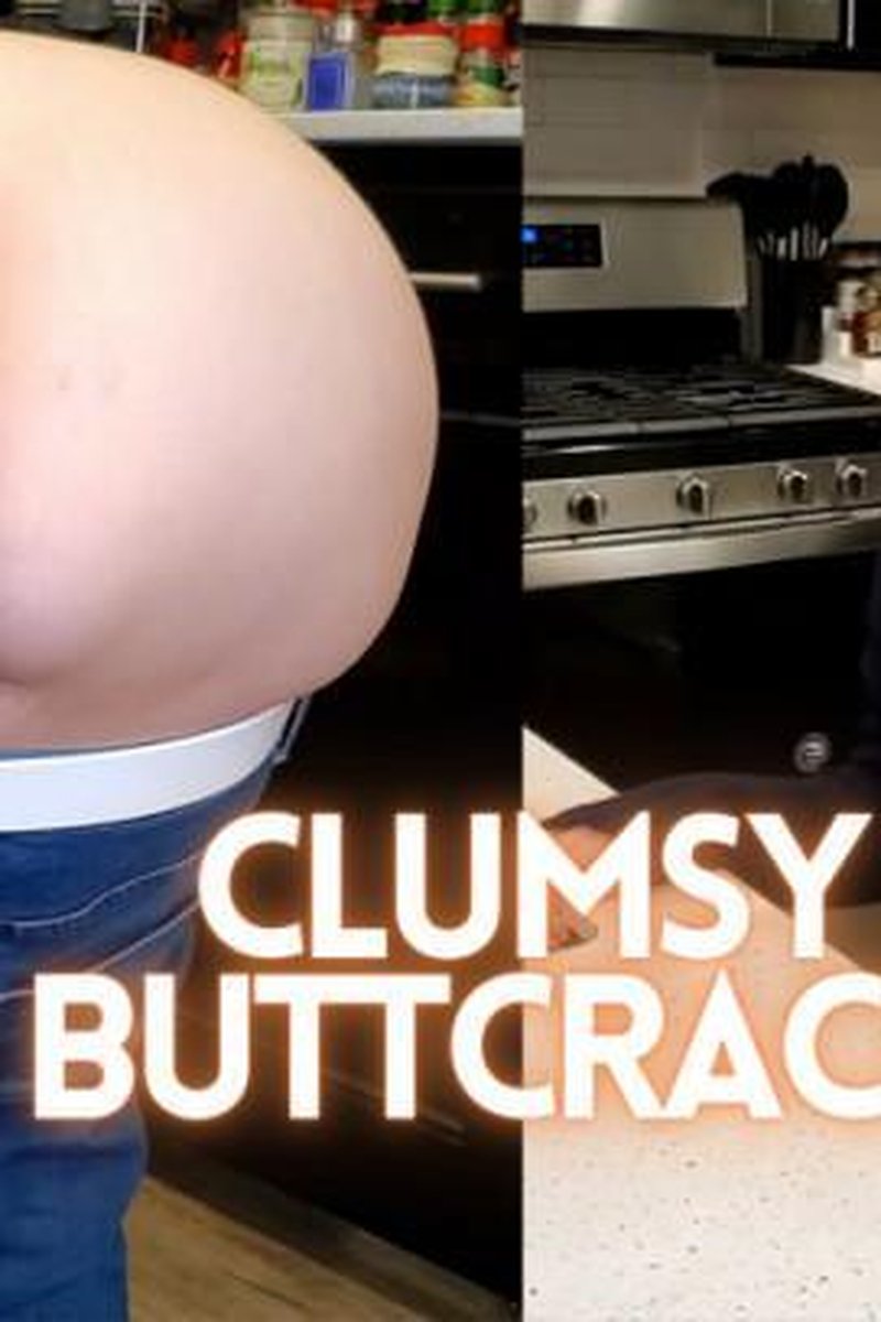 Clumsy Buttcrack Girl Can't See - Screenshot 1 of 4 - Ass Fetish