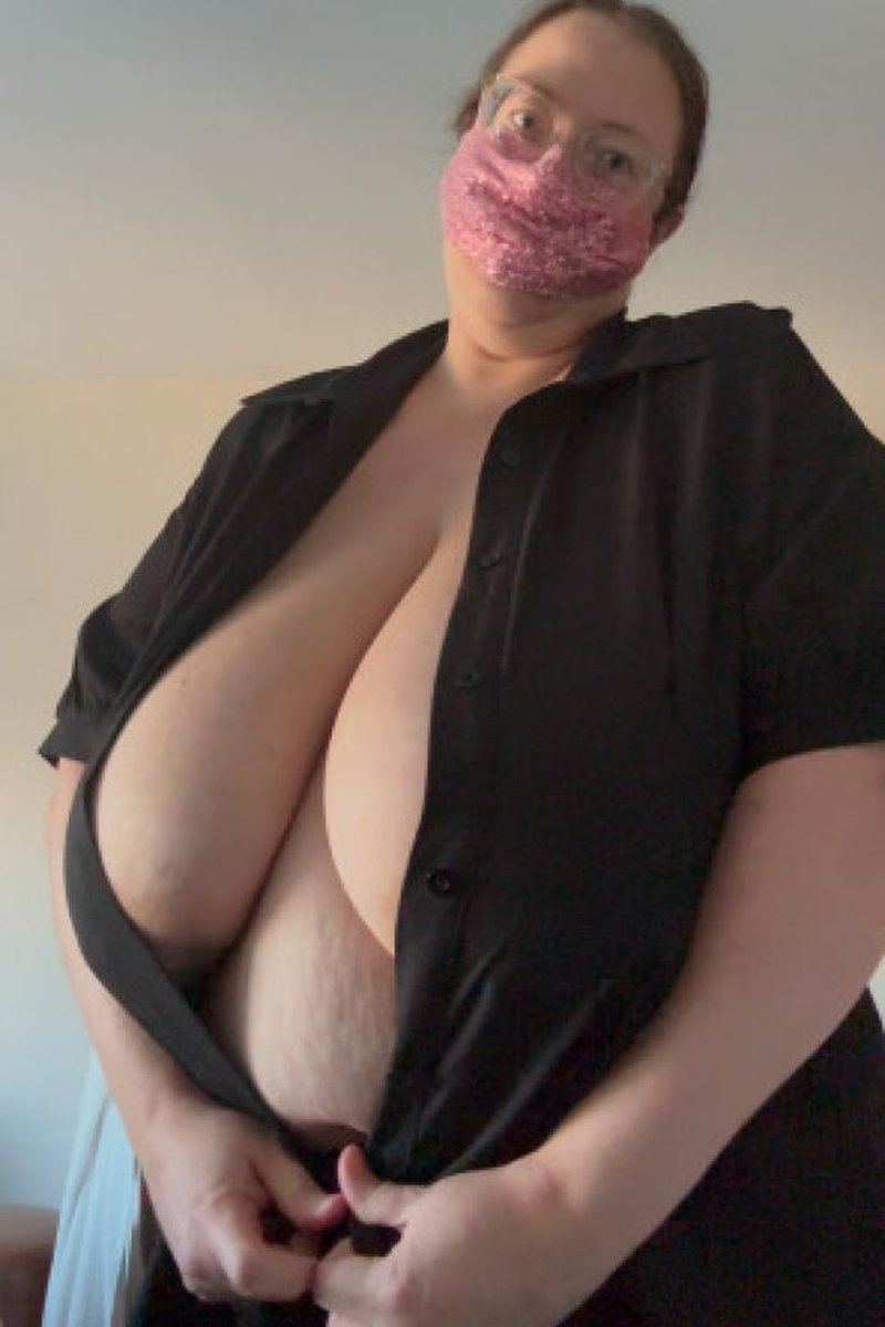 Button Blouse Try On Fail - Screenshot 1 of 4 - Big Tits