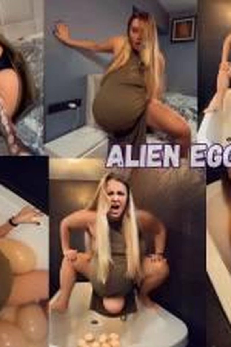 Alien Egg Birth - Screenshot 1 of 4 - Belly Fetish