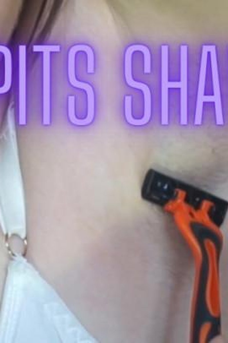 First Armpits Shaving - Screenshot 1 of 4 - Armpit Fetish