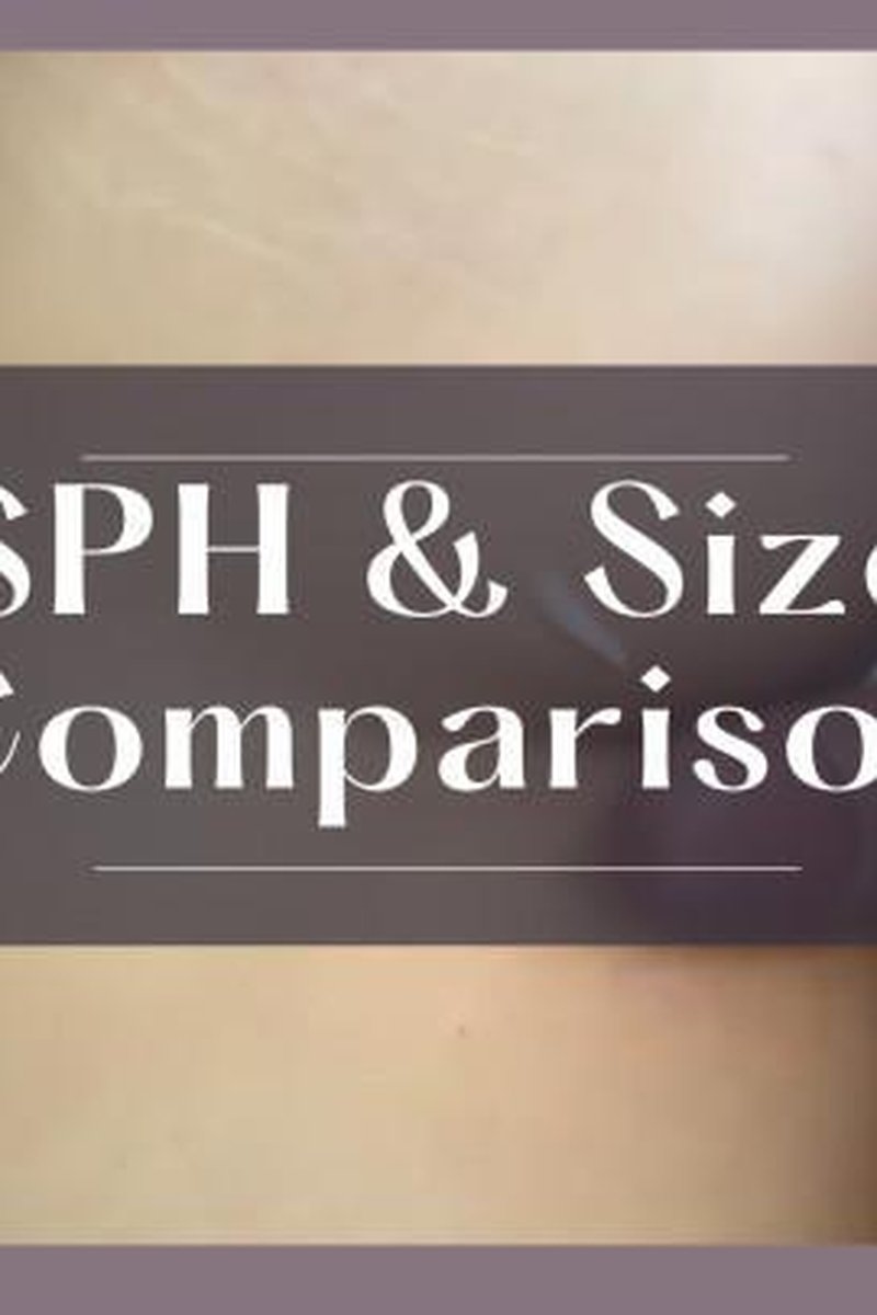 SPH & Size Comparison - Screenshot 1 of 4 - Asian