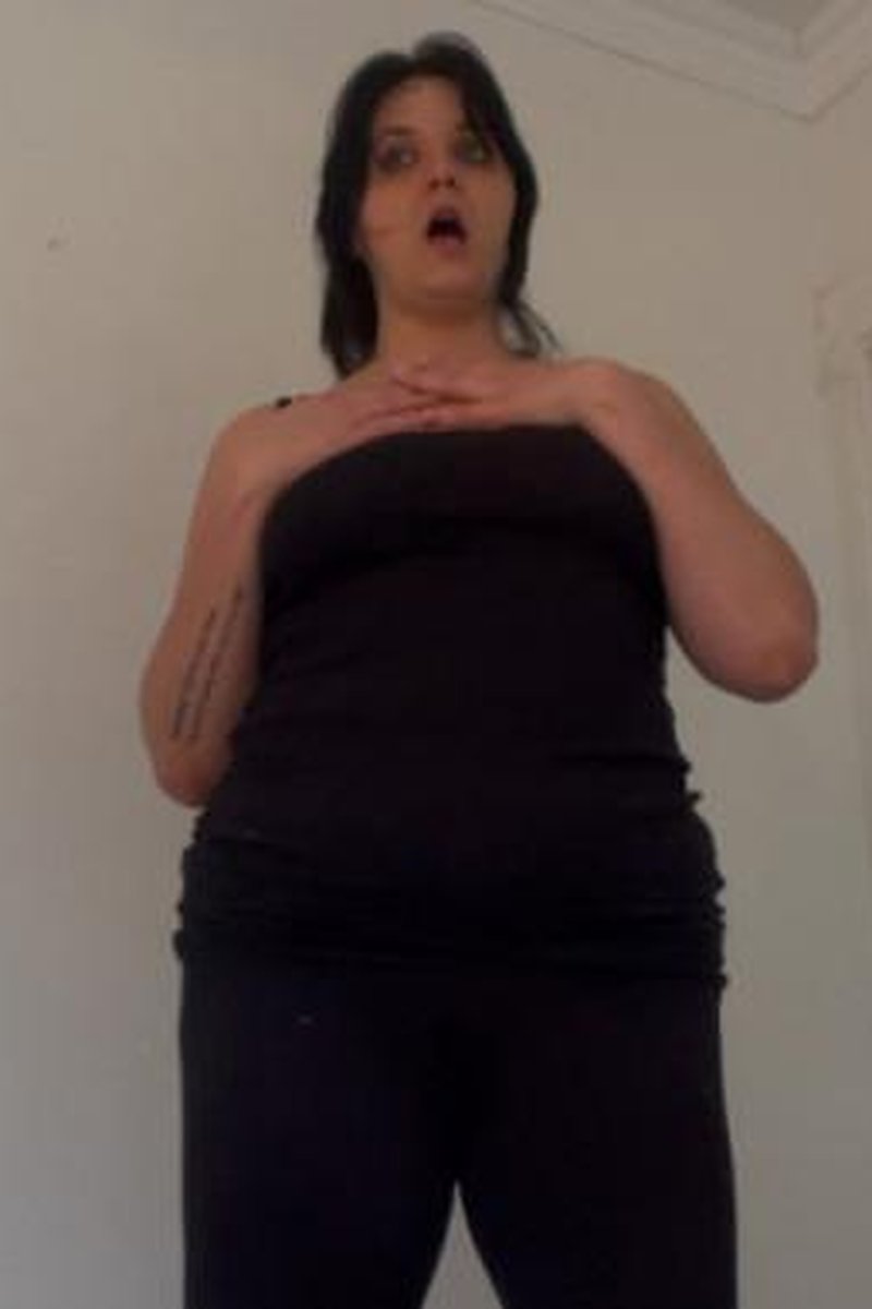 Extra Long Burps With Full Body View - Screenshot 1 of 4 - Burp