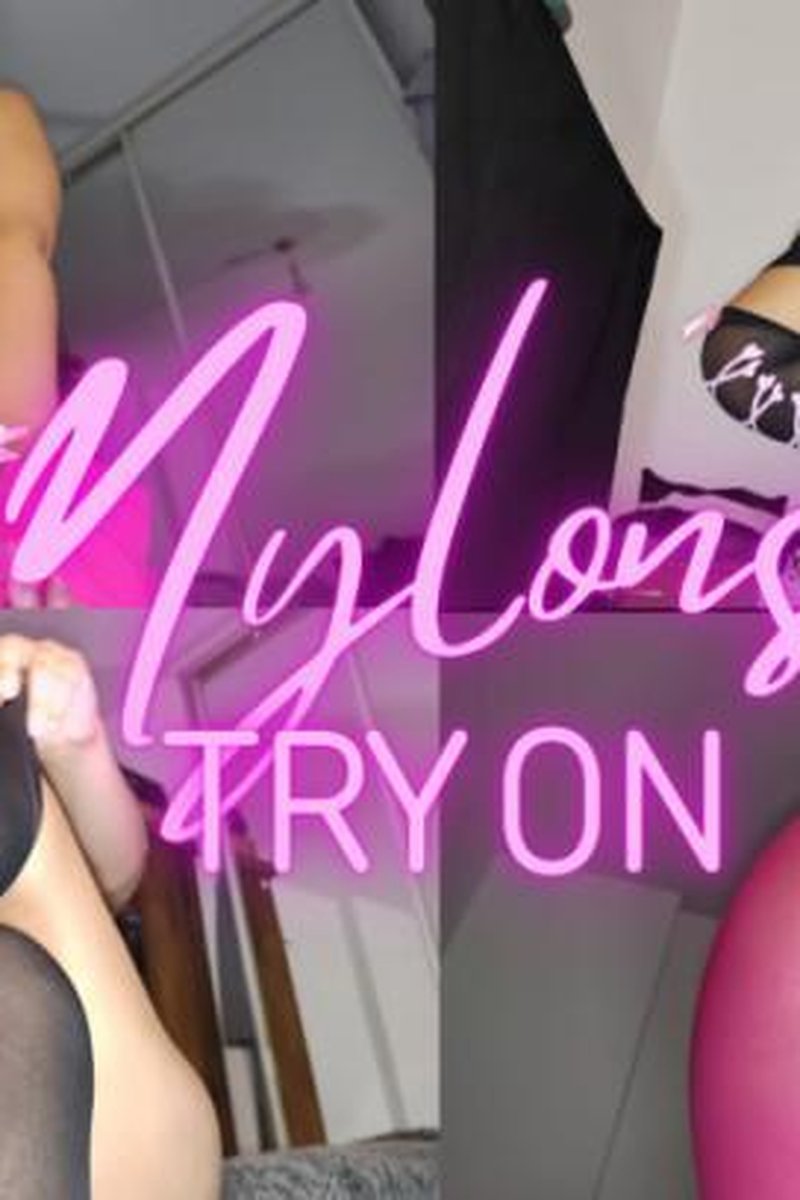 Nylons Try On - Screenshot 1 of 4 - Hairy Pussy