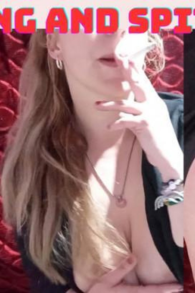 Smoking, Spitting - Screenshot 1 of 4 - Boobsfetish
