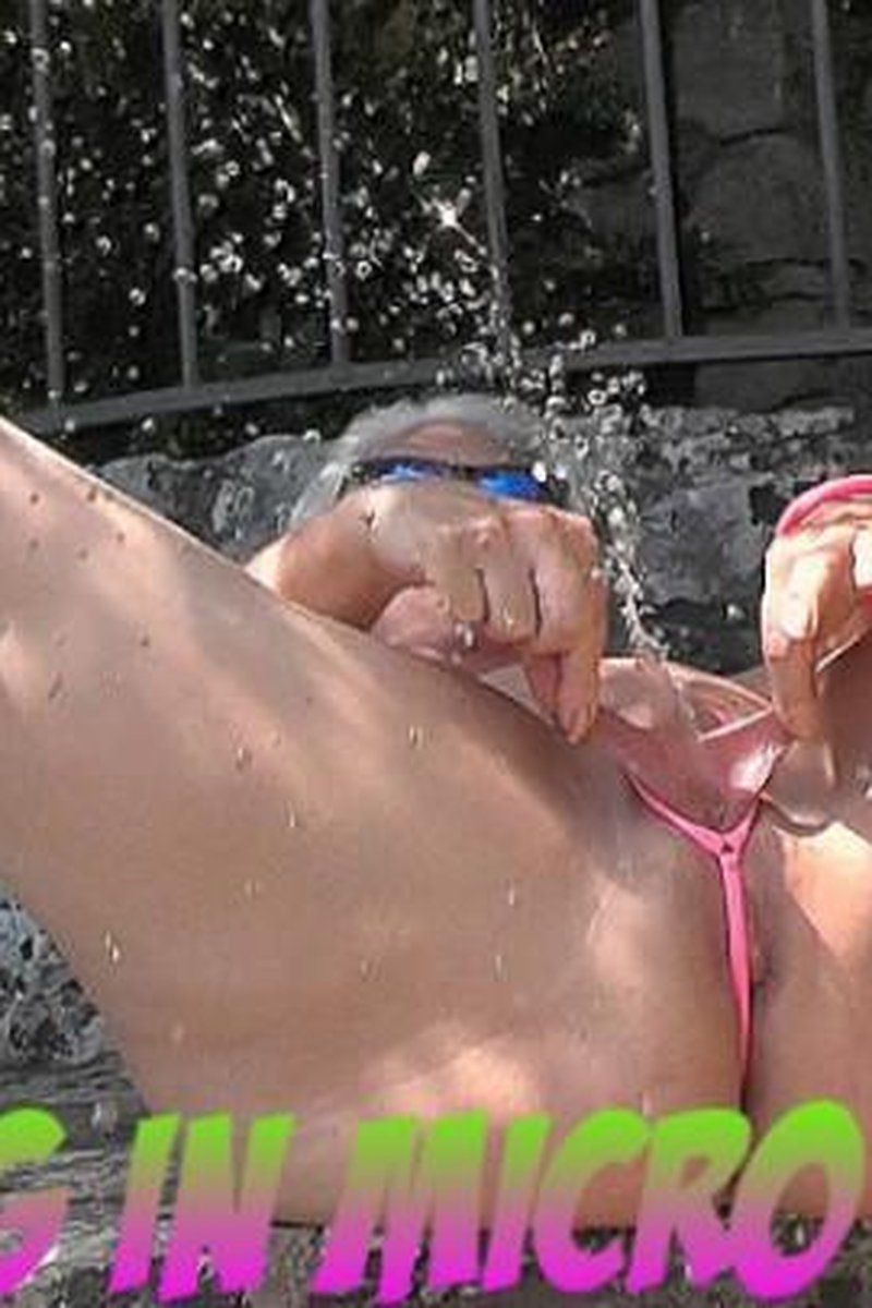 Peeing In Micro Bikini - Screenshot 1 of 4 - Golden Shower
