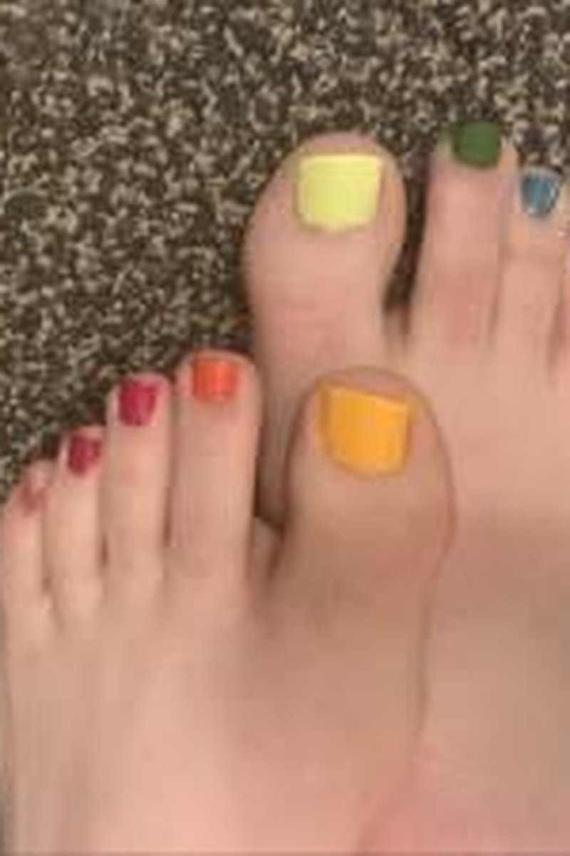 Pride Nails - Screenshot 1 of 4 - Foot Fetish