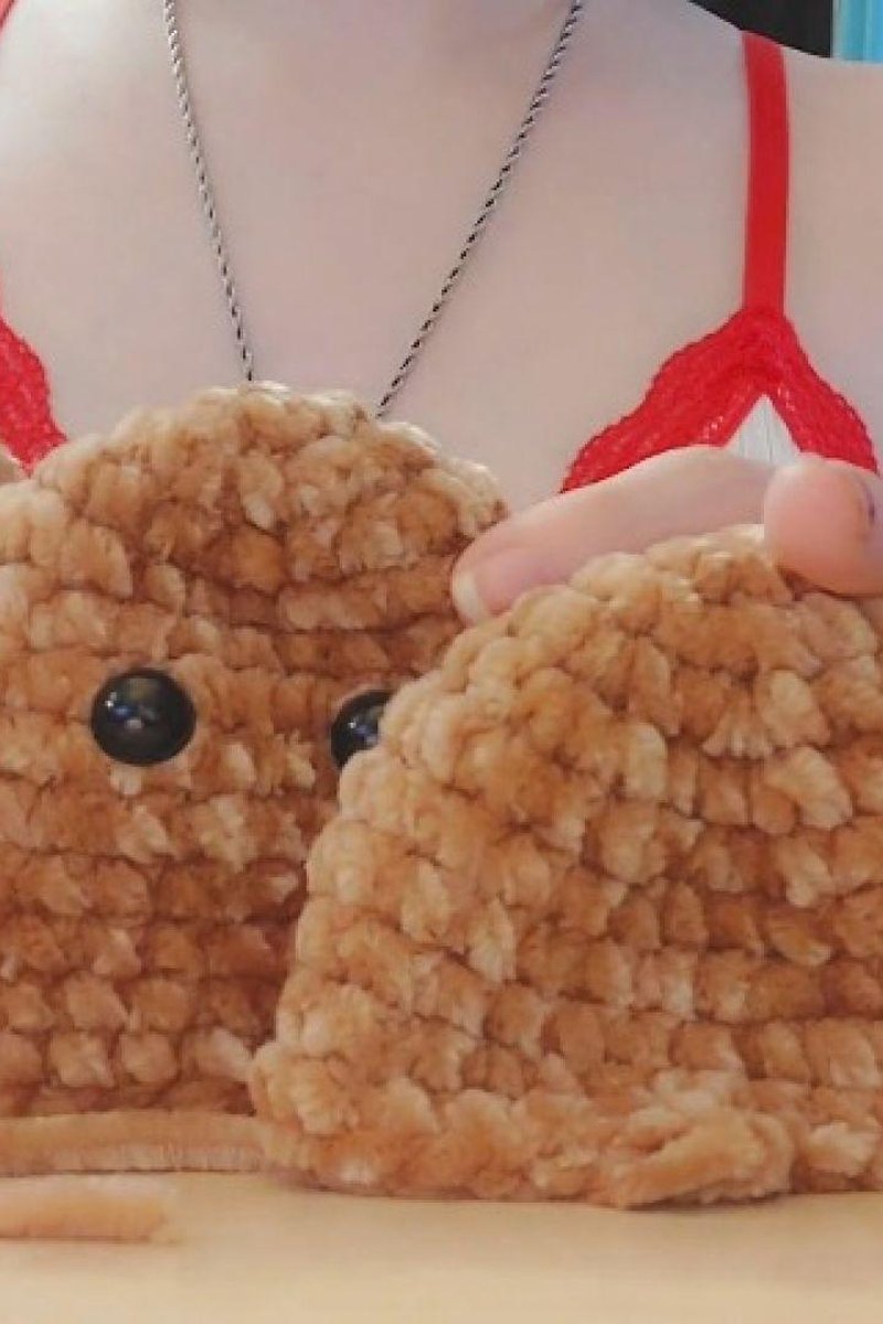 Crocheting Dugtrio - Lewd/Sfw - Screenshot 1 of 4 - Bra