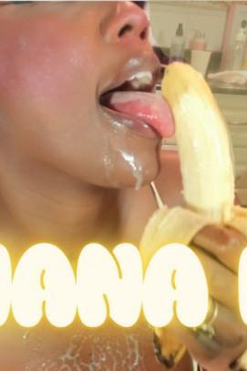Banana Milk On My Boobs - Screenshot 1 of 4 - Big Ass