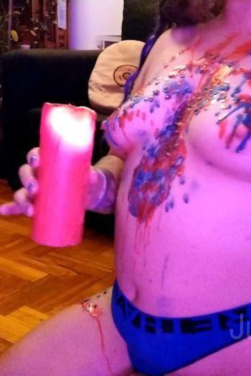 Wax Play - Screenshot 1 of 4 - BDSM
