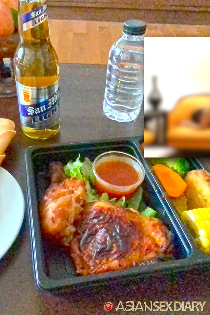 Secret Threesome Hookup and Quarantine Meal - Screenshot 1 of 4 - Asian