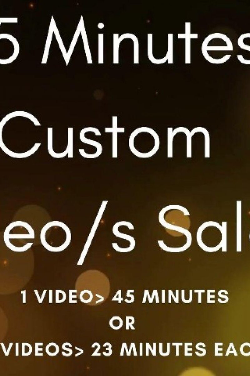 45 Minutes Custom For $65 Only! Limited Time Offer - Screenshot 1 of 4 - Big Tits