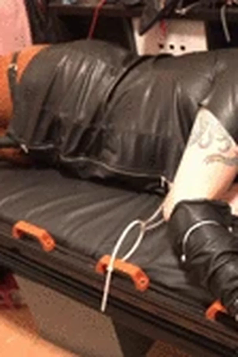 Zipties Over Tape Gag - Screenshot 1 of 4 - Bondage