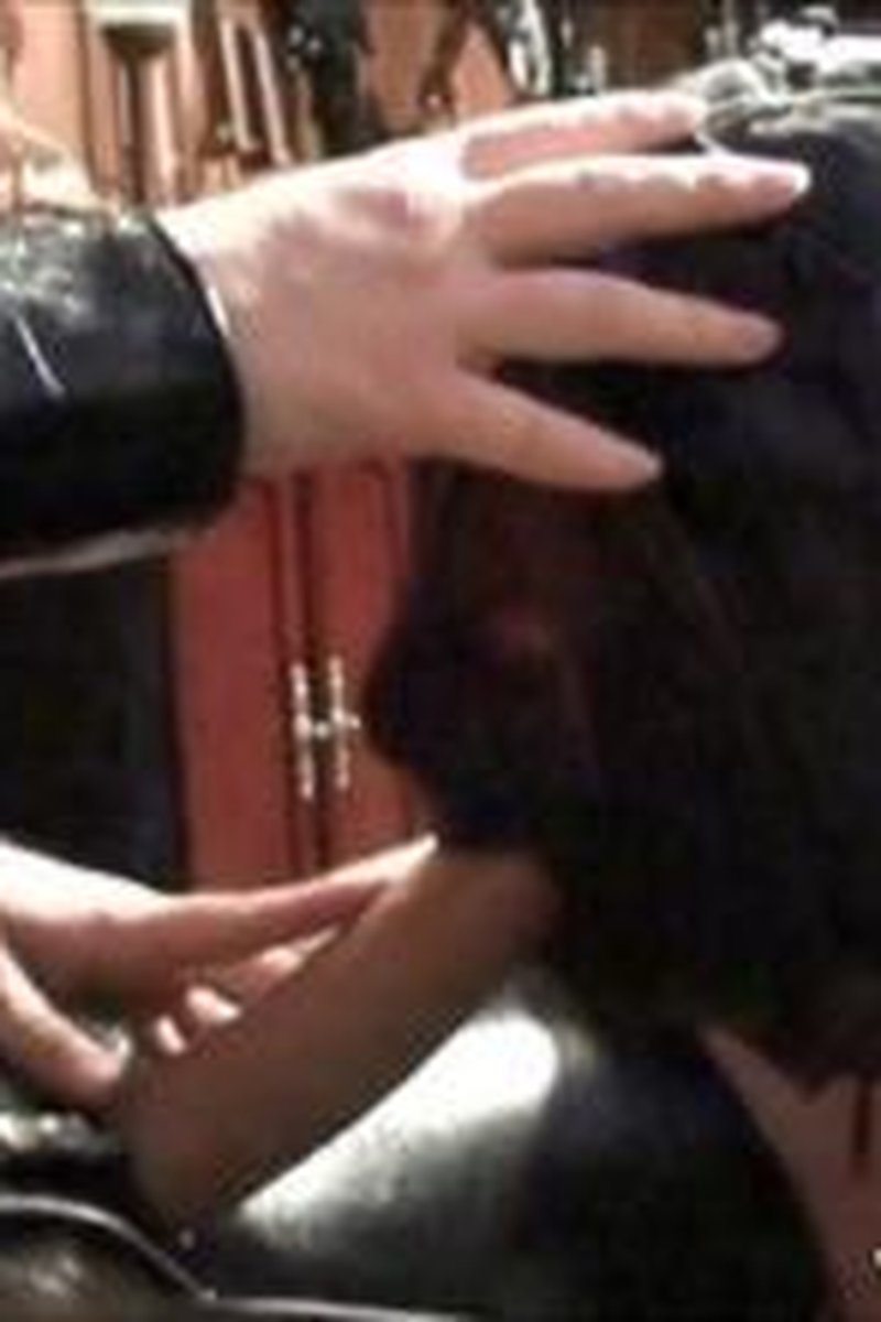 Femdom Strap-On Cocksucker Training - Pegging And Boots - Screenshot 1 of 4 - Alice In Bondage Land