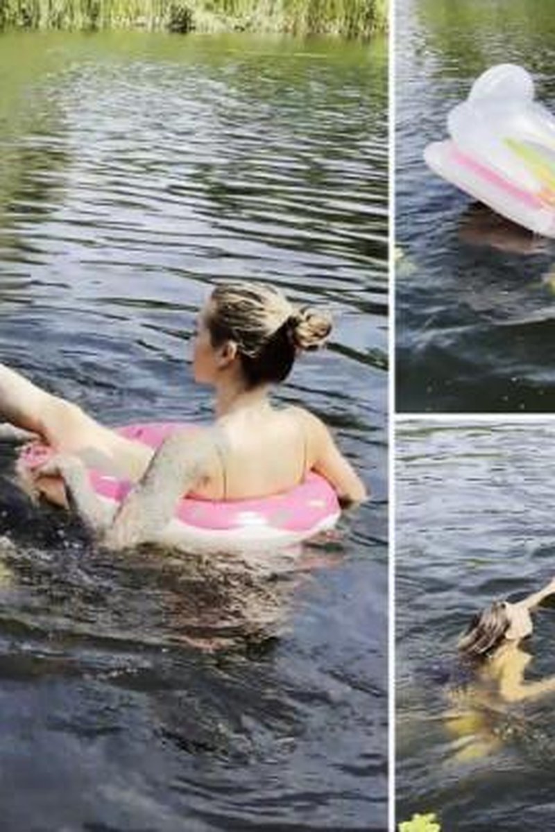 Chloe And Nastya Pop Each Other's Inflatables And Panic - Screenshot 1 of 4 - Crush Fetish